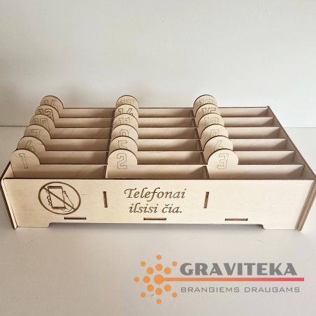 Telefonų dėžutė (18sk)