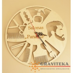 Hair saloon laikrodis (Grožio salonui)