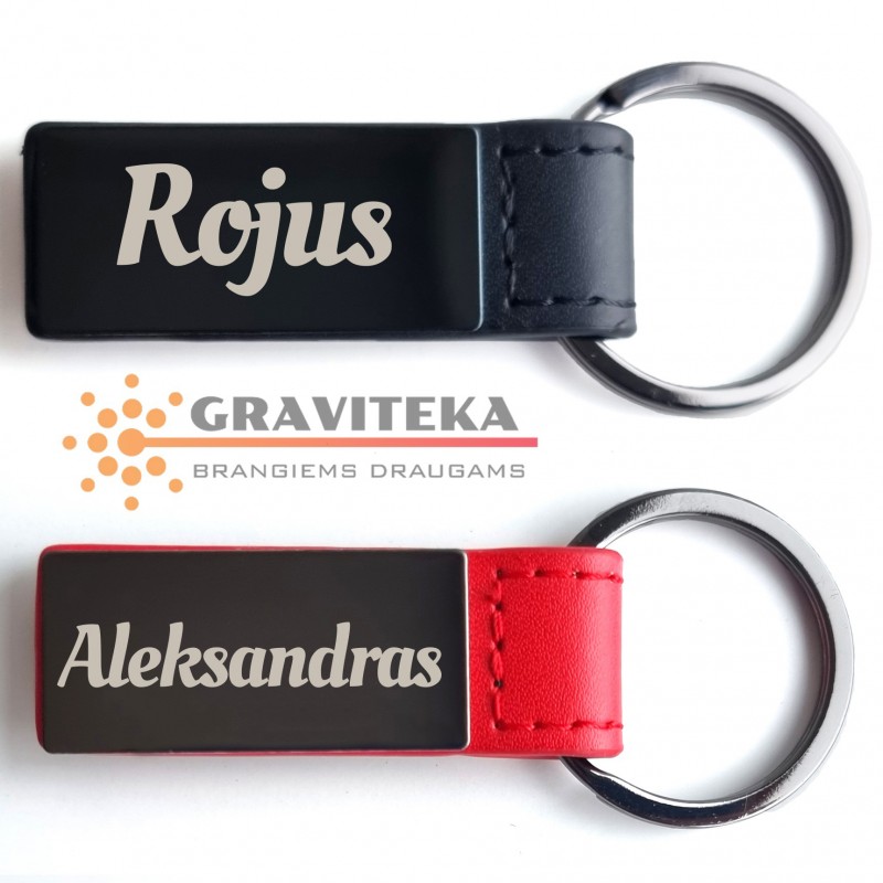 Vardinis - Raktų pakabukas - Stambus