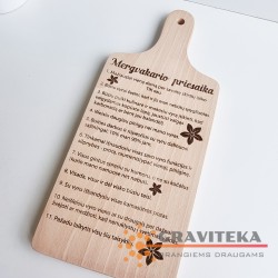 Pjaustymo lentelė - "mergvakario priesaika"